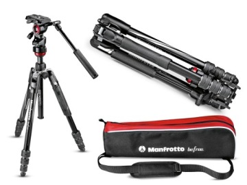 Statyw + głowica Manfrotto BeFree Live Twist