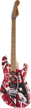 EVH Frankie Striped MN Relic R/W/B электрогитара страт-гитара
