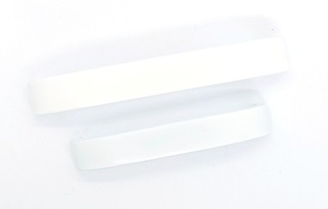 ПРЯМАЯ БЕЛАЯ МЕБЕЛЬНАЯ РУЧКА, ШИРИНА 128 ММ