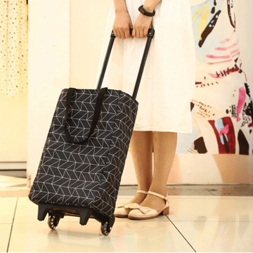 Тележка для покупок Common Home Luxury Store, черный полиэстер