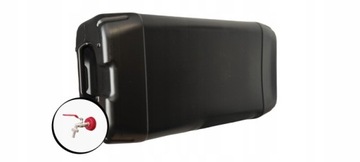 KANISTER leżący Zbiornik na wodę z kranem 30L baniak pojemnik na wodę