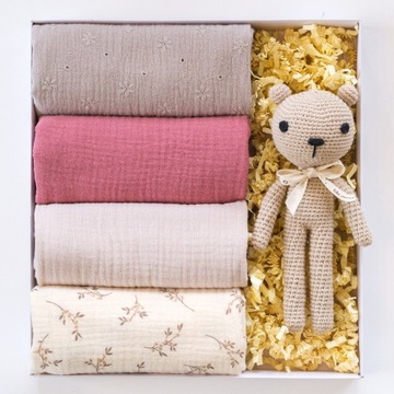 LIKEMOSES PREZENT BABY SHOWER CHRZEST WYPRAWKA PIELUSZKI PRZYTULANKA