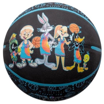 Piłka do koszykówki Spalding Space Jam 84582Z black / blue r. 7