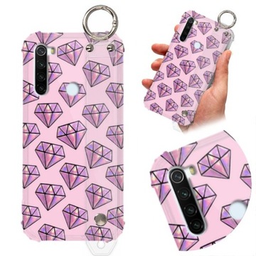 ETUI SHOCK+PASEK do XIAOMI REDMI NOTE 8T Top Wzory