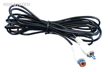 PRZEDŁUŻACZ PRZEWÓD WIDEO DO KAMERY COFANIA 5m RCA