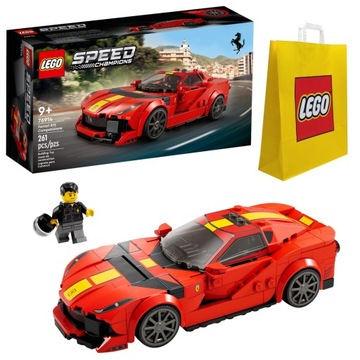 KLOCKI LEGO | SPEED CHAMPIONS 76914 FERRARI 812 COMPETIZIONE AUTA + TORBA