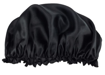 САТИНОВАЯ ШАПОЧКА ДЛЯ МАСЛЕНИЯ, ЧЕРНАЯ
