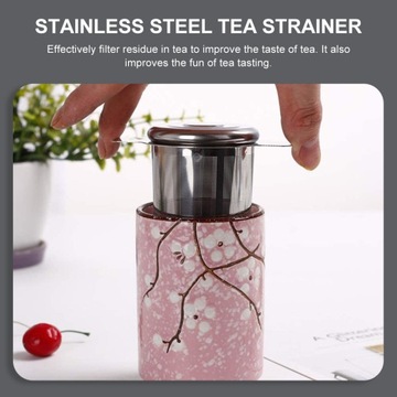 Мелкоячеистое металлическое ситечко для чая из нержавеющей стали 2