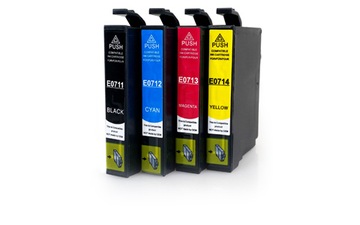 4x TUSZE DO EPSON T0711-4 SX115 SX218 SX415 SX510W