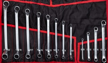 НАБОР КЛЮЧЕЙ НАКОЛЬЦЕВЫХ ИЗОГНУТЫХ TORX, 47 шт. M