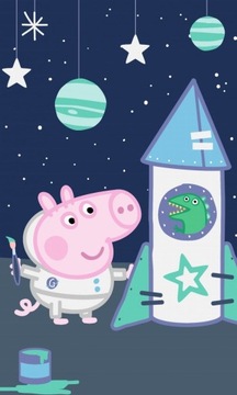 Ręcznik do przedszkola 50x30 ręczniczek ŚWINKA PEPPA GEORGE