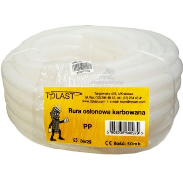 Rura karbowana 36mm RKLF 36/29 peszel 50m