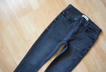 ZARA __ SPODNIE RURKI JEANS __ R. 34/XS