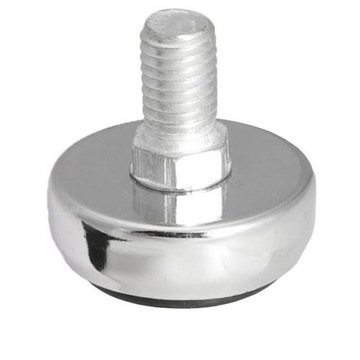 Stopka gwint M10, regulator wysokości, nóżka chrom