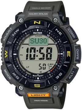 Zegarek męski ProTrek Casio Solar Digital PRG-340