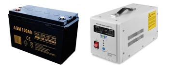 ZASILACZ AWARYJNY UPS C.O. SINUSPRO 1000E 12V 1000W AKUMULATOR 100Ah