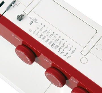 Janome 1522 RD красная домашняя швейная машина 25 стежков + БЕСПЛАТНЫЙ НАБОР