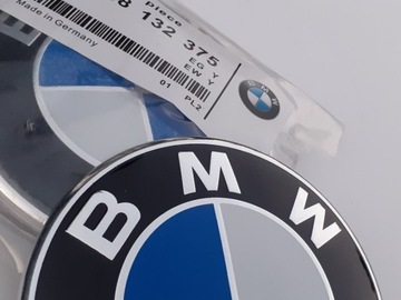 ZNAKY ZNAK LOGO 82MM BMW F07 NA KAPOTA PŘEDNÍ PRVNÍ JAKOST