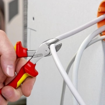 Боковые плоскогубцы с большим передаточным числом Knipex X-CUT VDE 1000 В