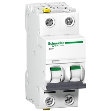 Wyłącznik nadprądowy 2P C 2A 6kA AC iC60N-C2-2