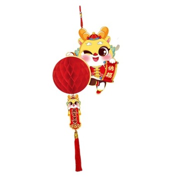 Китайский красный фонарь, подвеска, прочная декоративная новинка, подвесной стиль B
