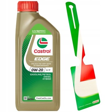 CASTROL EDGE TITANIUM FST 0W-20 LL IV 1L+zawieszka