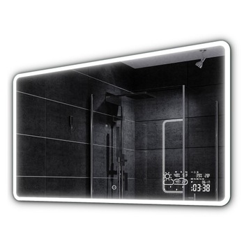Lustro łazienkowe LED pogoda dotyk 120x60 OSAKA