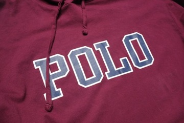 Ralph Lauren Polo logo bluza longsleeve hoodie męska L