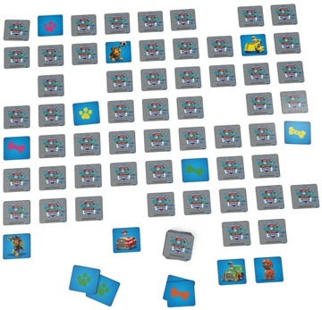 Карточная игра SPIN MASTER PAW PATROL MEMO 72 карты памяти 6066834 778S839