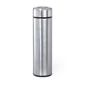 Termos 470 ml logo, grawer SREBRNY 1szt.