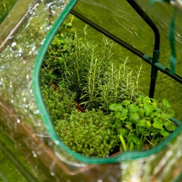 МИНИ-САД ТЕПЛИЦА БАЛКОН ТУННЕЛЬ ИЗ ФОЛЬГИ ПАЛАТКА 2-КАМЕРНАЯ МИНИ-ТУННЕЛЬ