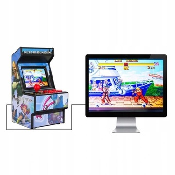 МИНИ-АРКАДНАЯ ИГРОВАЯ КОНСОЛЬ МАШИНА ДЛЯ АРКАДНЫХ ИГР