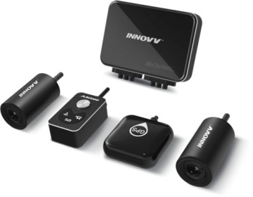 Мотоциклетный видеорегистратор двухсторонний Innovv K7 GPS Full HD 1080 ночной