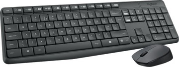 Zestaw bezprzewod klawiatura + mysz Logitech MK235