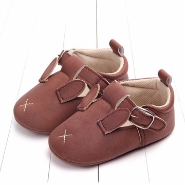 Buty buciki niechodki niemowlęce na rzep ZAJĄCZKI 74-80 6-12m 11,5 cm 18 19