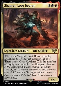 Magic The Gathering Shagrat, Loot Bearer