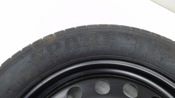 DOJEZDOVDOJEZDOVÉ KOLO REZERVY R17 5X108 FORD KUGA MK2 155/70