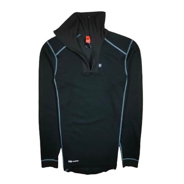 HELLY HANSEN WorkWear Bluzka Termiczna Half Zip Wełna Merino r. M