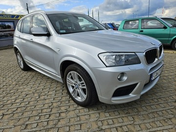 BMW X3 F25 SUV 2.0 20d 184KM 2011 BMW X3 2,0 diesel 184KM automat m-pakiet PL, zdjęcie 1
