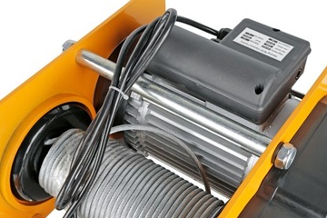 ЛЕБЕДКА ЭЛЕКТРИЧЕСКАЯ ТРОСОВАЯ СТРОИТЕЛЬНАЯ ЛЕБЕДКА 2200ВТ 500/1000КГ МОЩНОСТЬ 230В