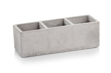 Doniczka betonowa z trzema przegródkami 22 cm