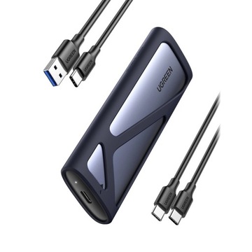 UGREEN OBUDOWA HUB KIESZEŃ DYSKU SSD M.2 SATA NVME DO 2 TB 10GBPS USB 3.1