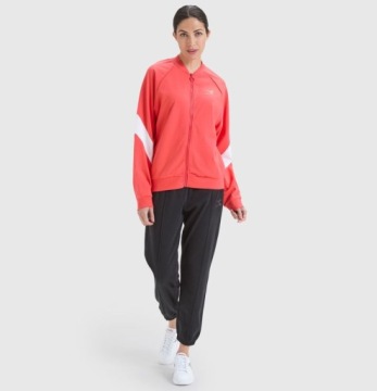 СПОРТИВНЫЙ КОСТЮМ DIADORA FZ SUIT CORE WOMEN BLACK/CORAL S