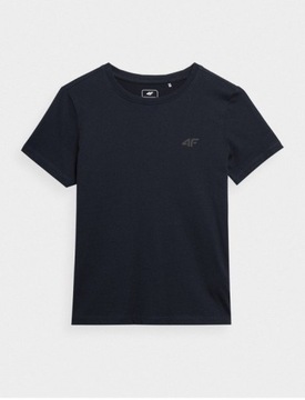 T-SHIRT GŁADKI KOSZULKA 4F JSS23TTSH M291-31S GRANAT 128