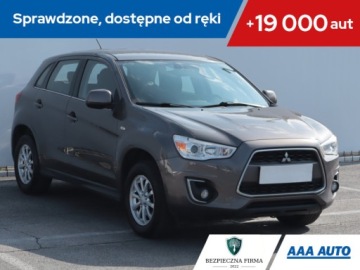 Mitsubishi ASX I SUV Facelifting 1.6 117KM 2014 Mitsubishi ASX 1.6 MIVEC, Salon Polska, Navi