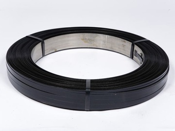 16 mm Taśma stalowa metalowa oscylacyjna LAKIEROWANA czarna