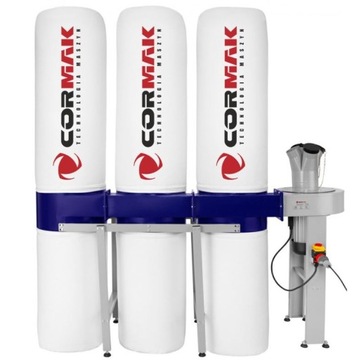 Odciąg do wiórów CORMAK FM350 4860M3/H 6X PŁÓCIENNE WORKI GÓRA / DÓŁ HIT!