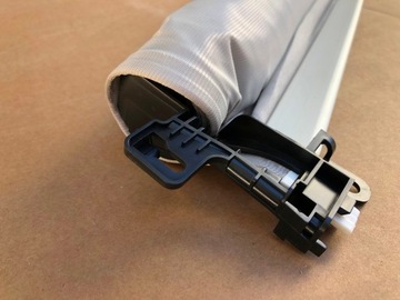 Роликовая шторка на крышу, панорамная крышка, серая Platingrau для Porsche Cayenne E2 2011-18