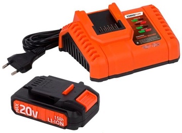 АККУМУЛЯТОРНЫЙ гайковерт ЛИТИЙ-ИОННЫЙ 20 В, СВЕТОДИОД 1/2 ДЮЙМА