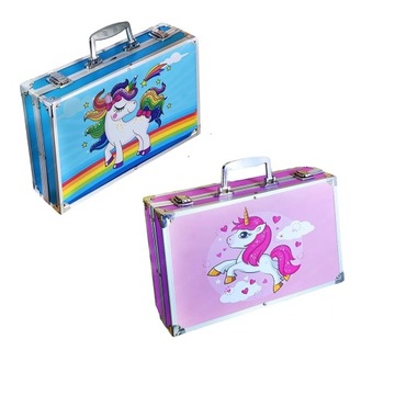 Zestaw Artystyczny do Malowania dla Dzieci 145szt Kredki Farby Pastele XXL